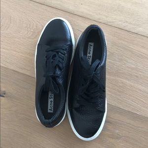 Acne Studios black sneakers